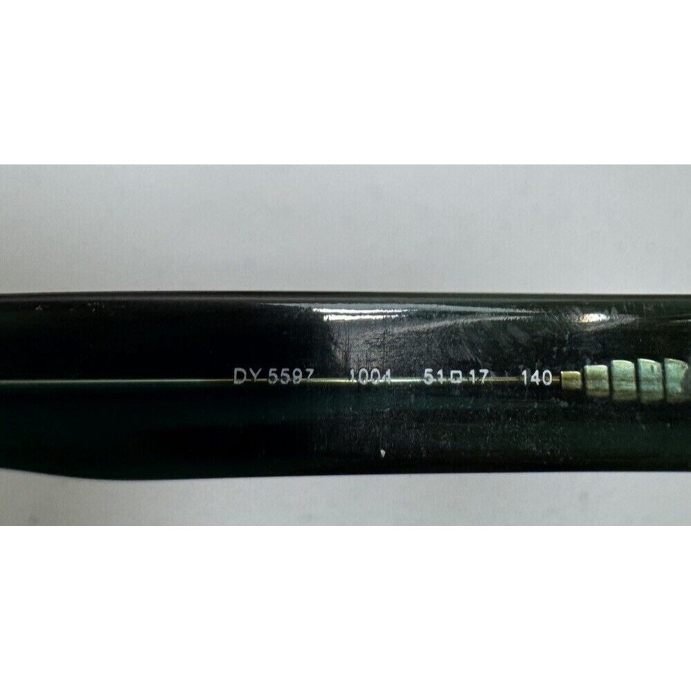 Dkny Black Rectangular Eyeglasses Frame Only Dy55… - image 6